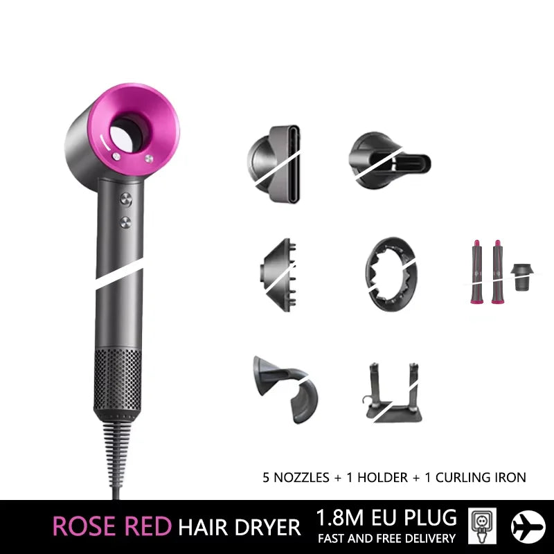 High-speed Negative Ion Hair Care Hair Dryer 110000rpm Wind Speed 62m/second Fast Drying Household Super Hair Dryer