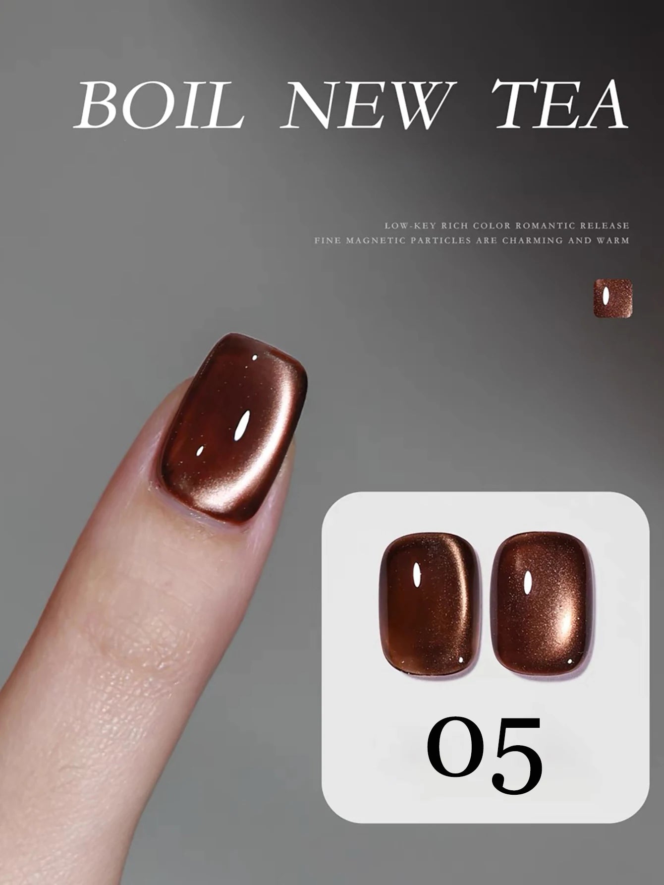 Night Cat Eye Gel Nail Polish