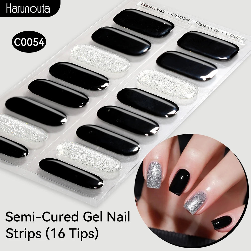 Semi Cured Gel Nail Sticker