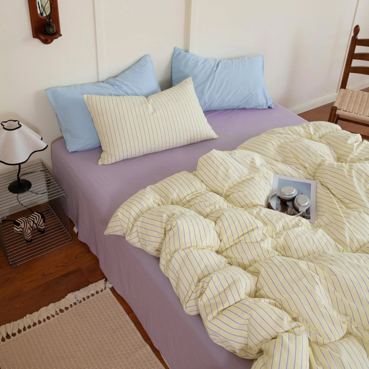 Vintage Style Plaid Bedding Sets