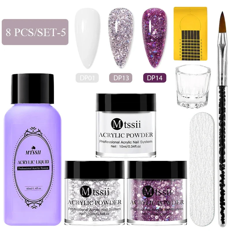 Acrylic Powder Nail System Set