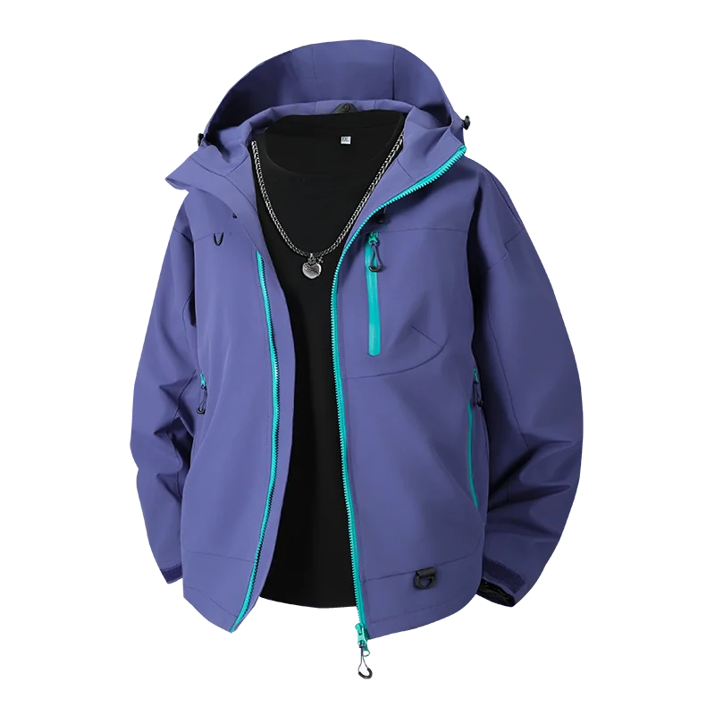 Windbreaker Hooded Zip Up Hiking Jackets
