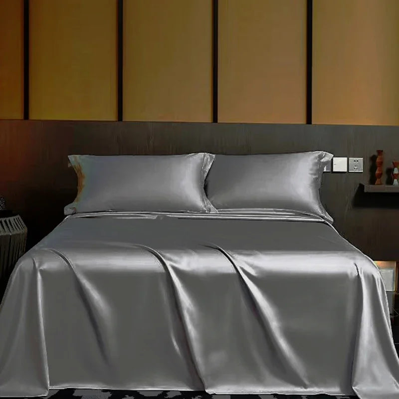 Luxury Satin Silk Bed Sheet Set