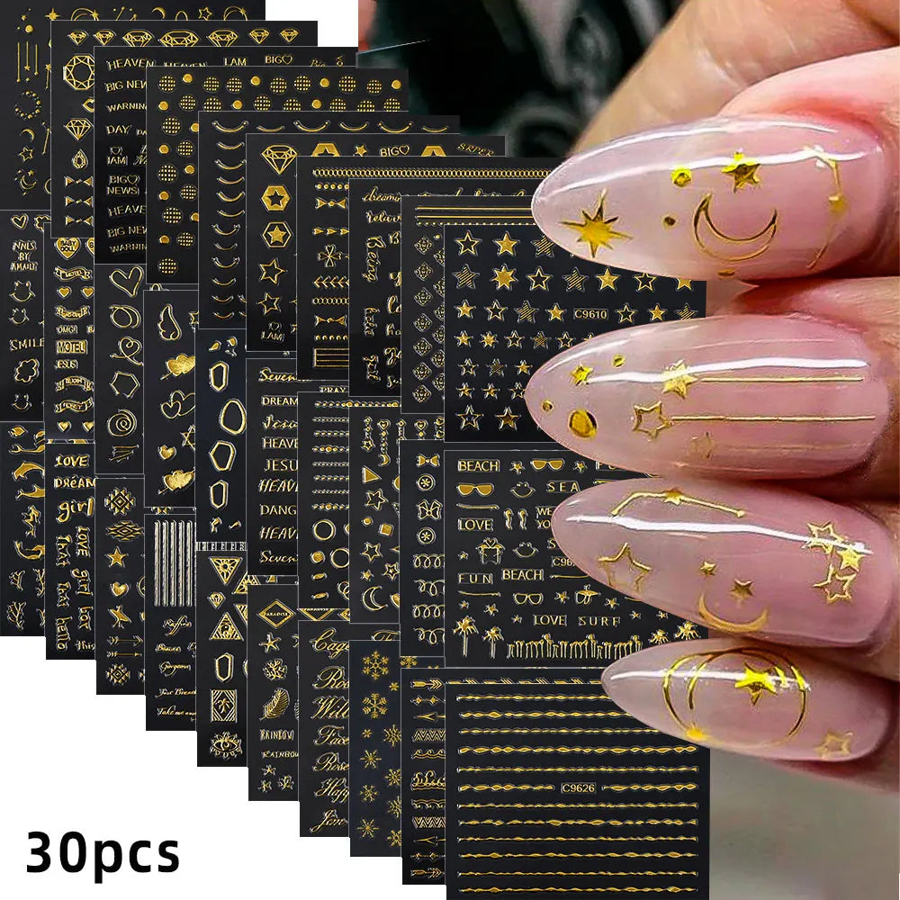 3 D Flowers Cherry Blossoms Rose Daisy Nail