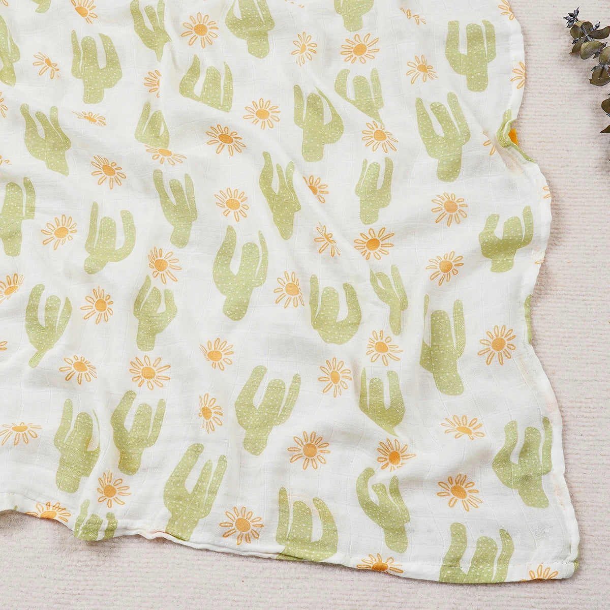 Cute Soft Print Baby Towel Wrap