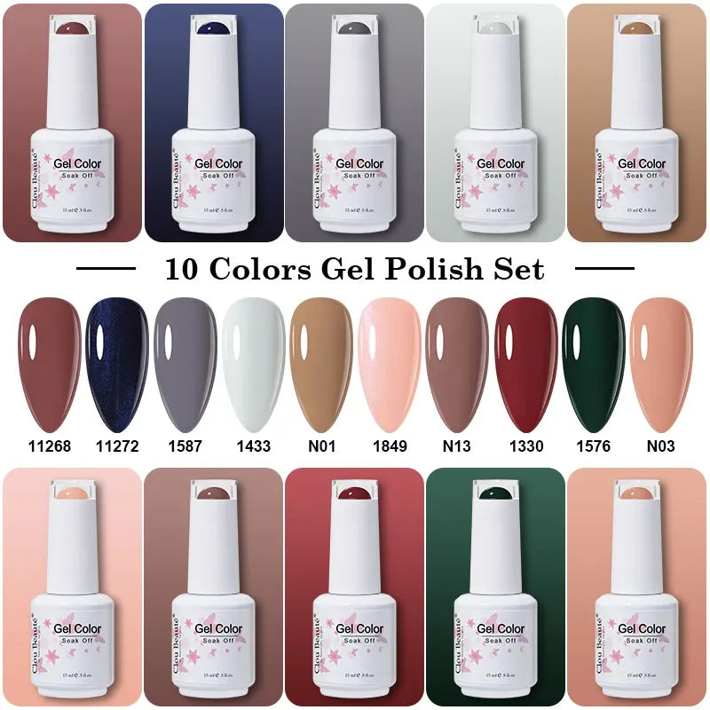 Gel Nail Polish Set