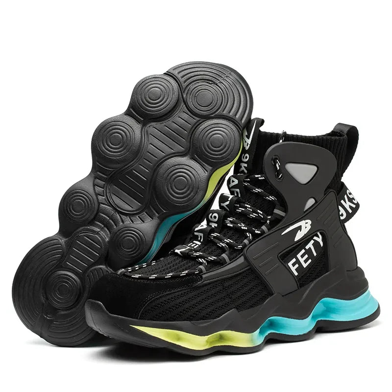 Men's Safety Shoes Anti-puncture Lightweight Sneakers