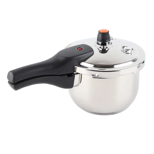 Pressure Cooker Stainless Steel Explosion Proof Multifunctional with Safety Valve 80KPA Security Handle Pressure Cooking Pot