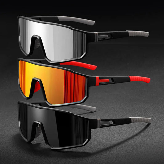 Men's Cycling Windproof Colorful Coating Sunglasses