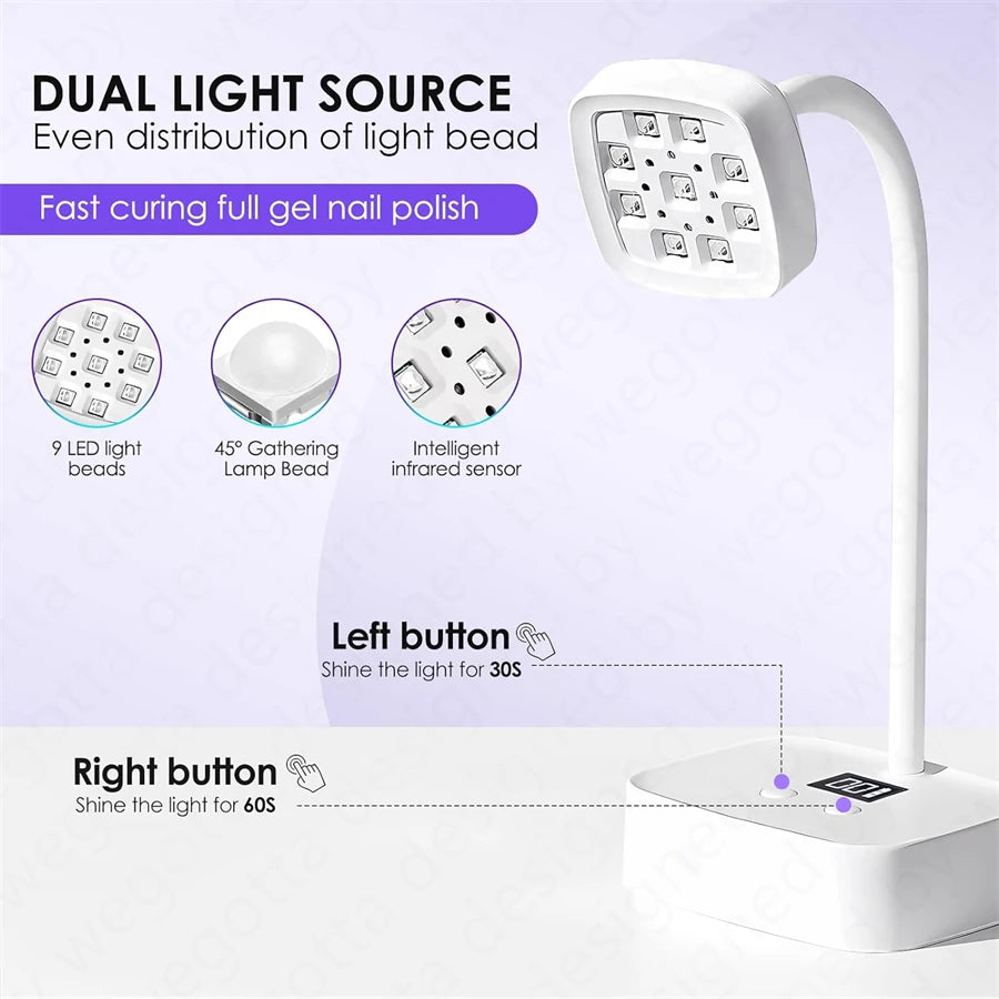 Rechargeable Sun uv Led Nail Lamp