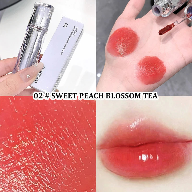 Mirror water gloss lip