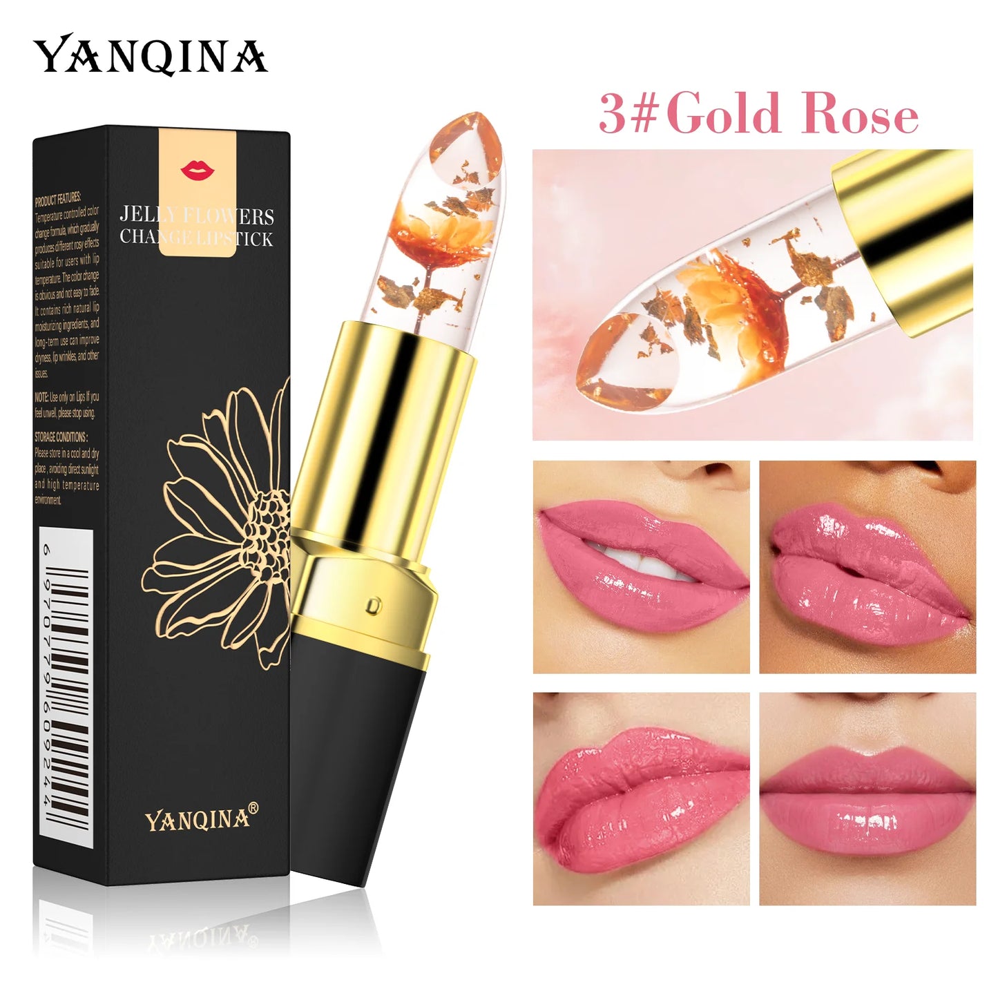 Temperature Color Changing Lip Balm