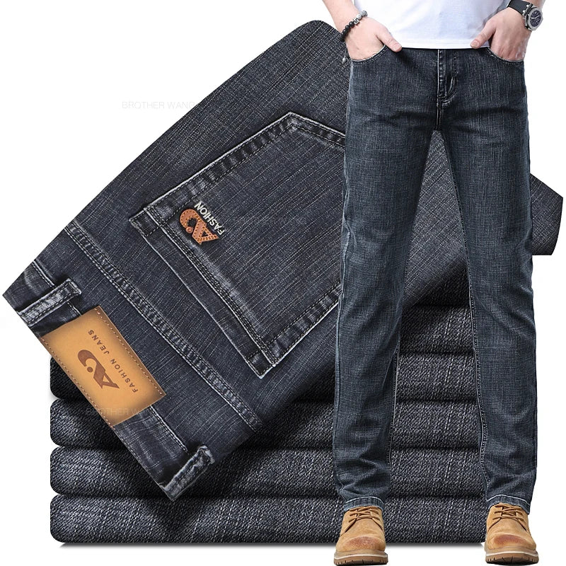 Casual Stretch Fabric Denim Pant For Men