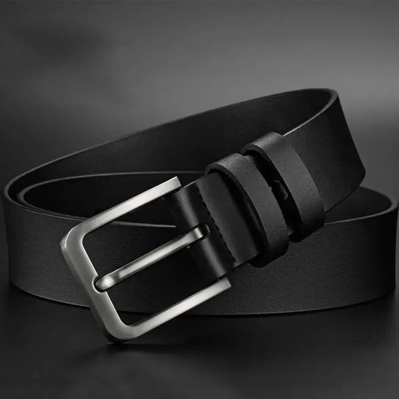 Business Leisure Men's Alloy Pin Buckle Belts