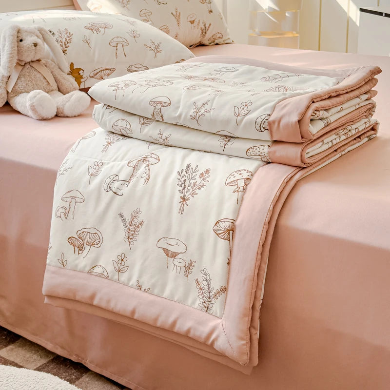 Printed Thin Duvet Blanket