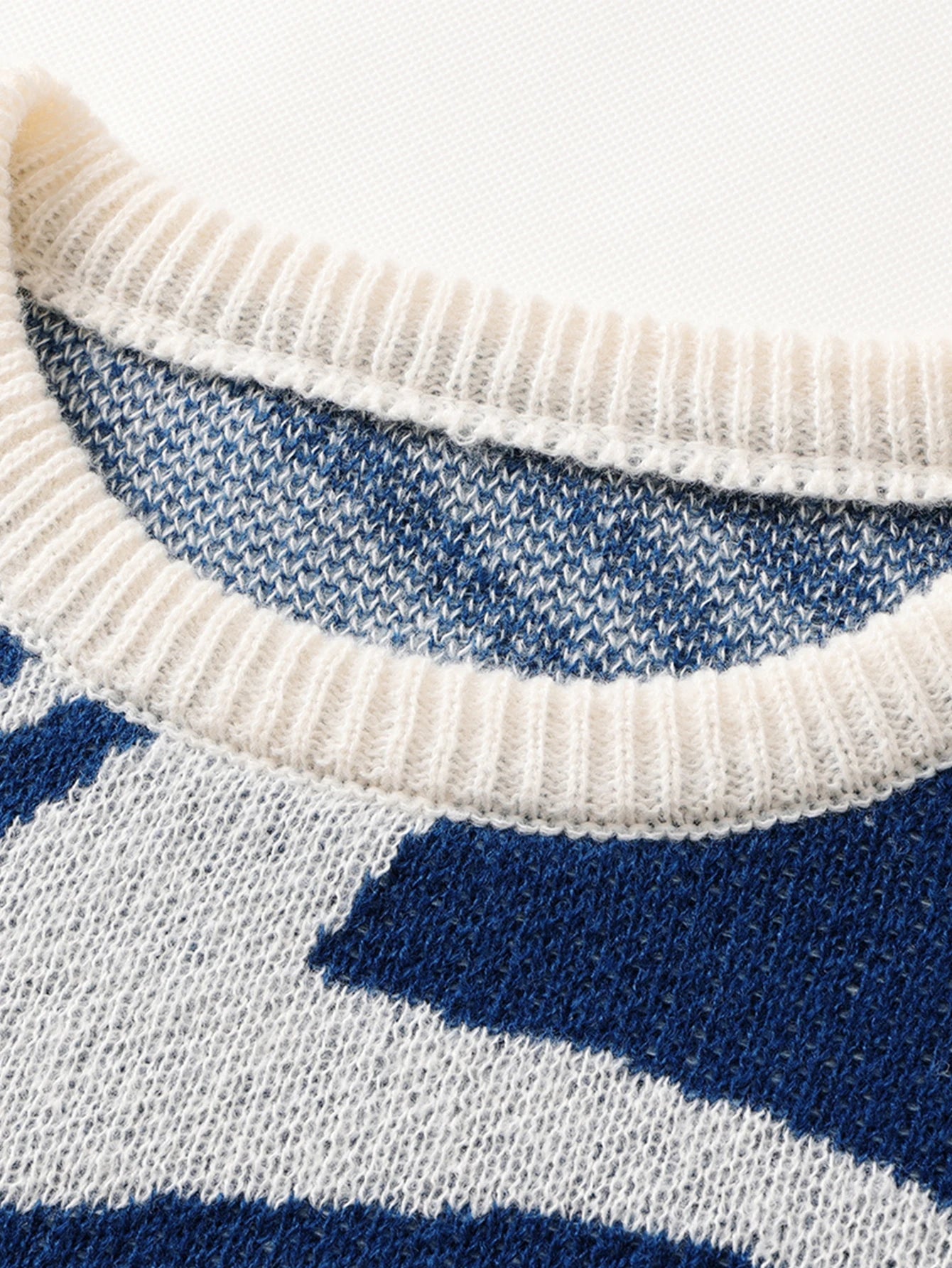 Jacquard Pattern Casual Knitted sweater