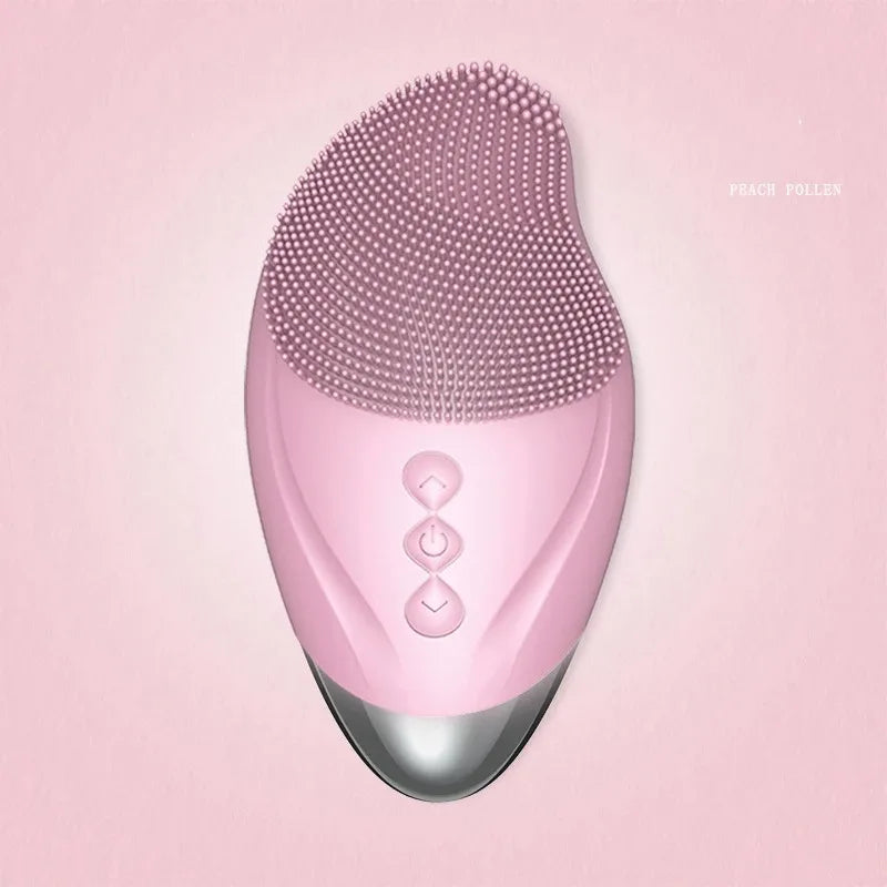 USB Facial Rechargeable Silicone Cleansing Brush