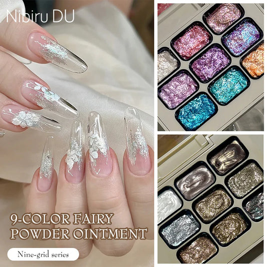 Nail Art Glue Glitter Powder