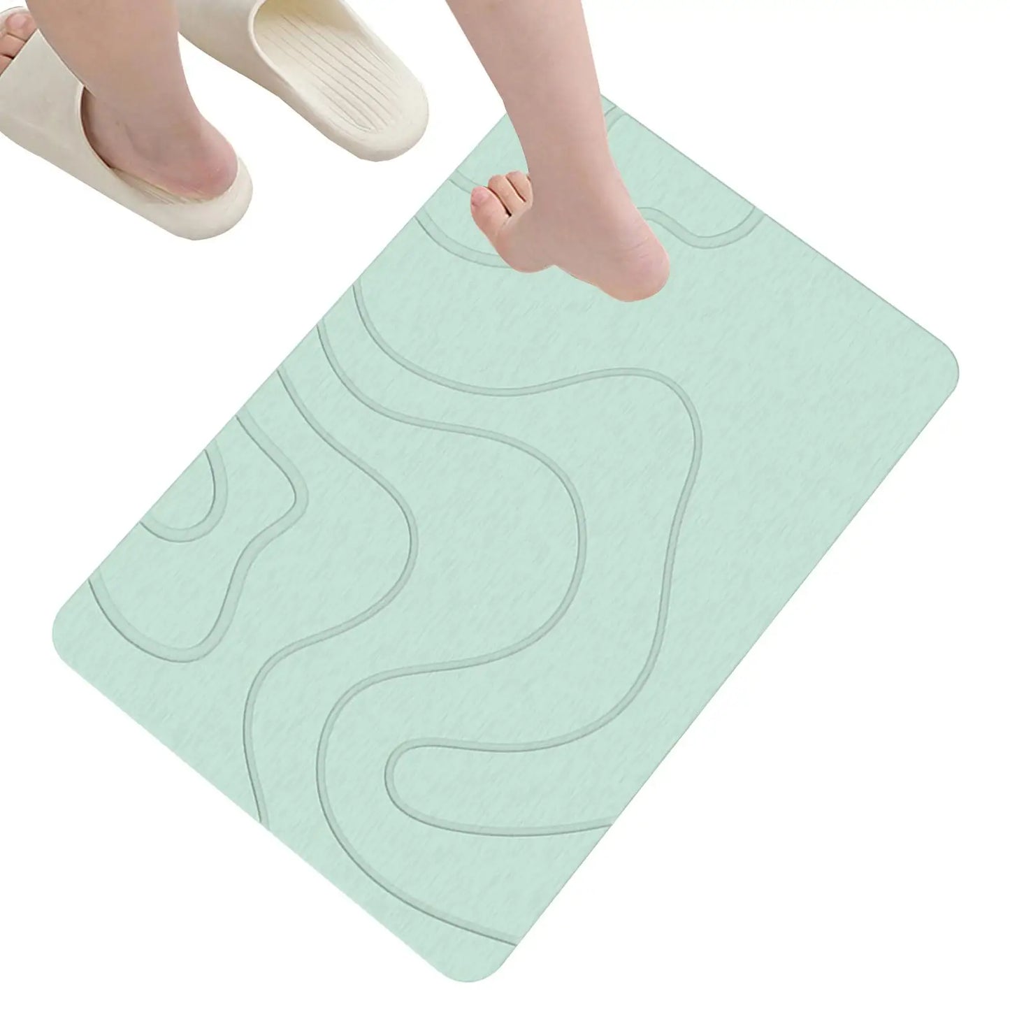 Quick drying Stone Bath Mat