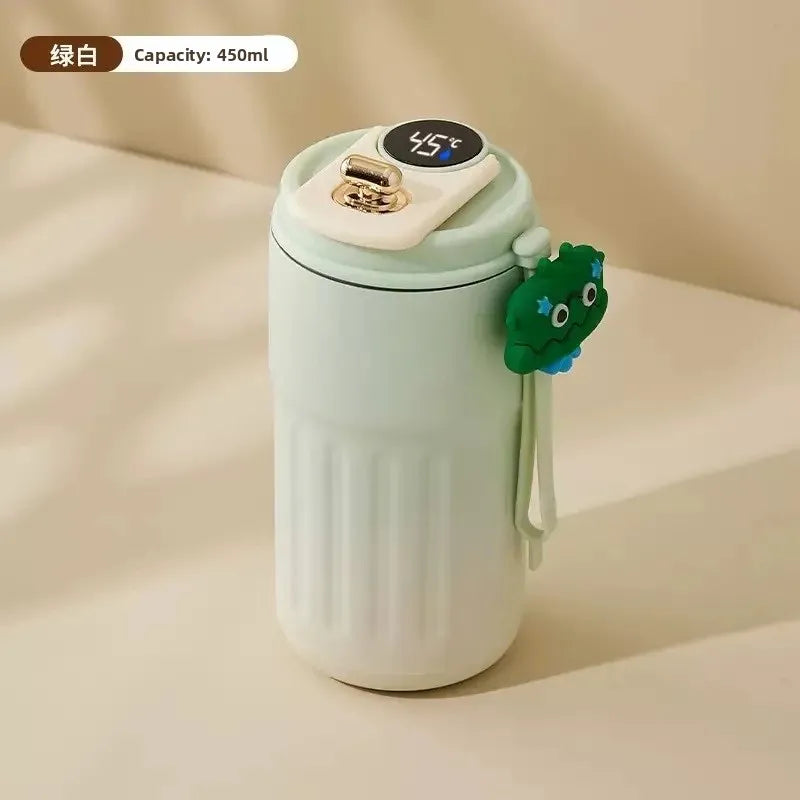 Seamless 316 Stainless Steel Insulated Coffee Cup Smart Temperature Display Office Car Water Bottle Portable Thermal Mug