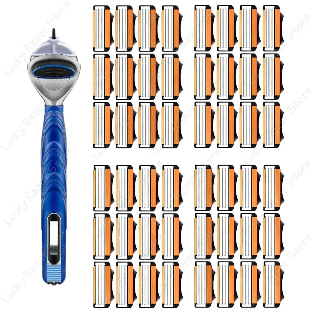 New fusion Shaver Cyclic replaceable Razor Blade