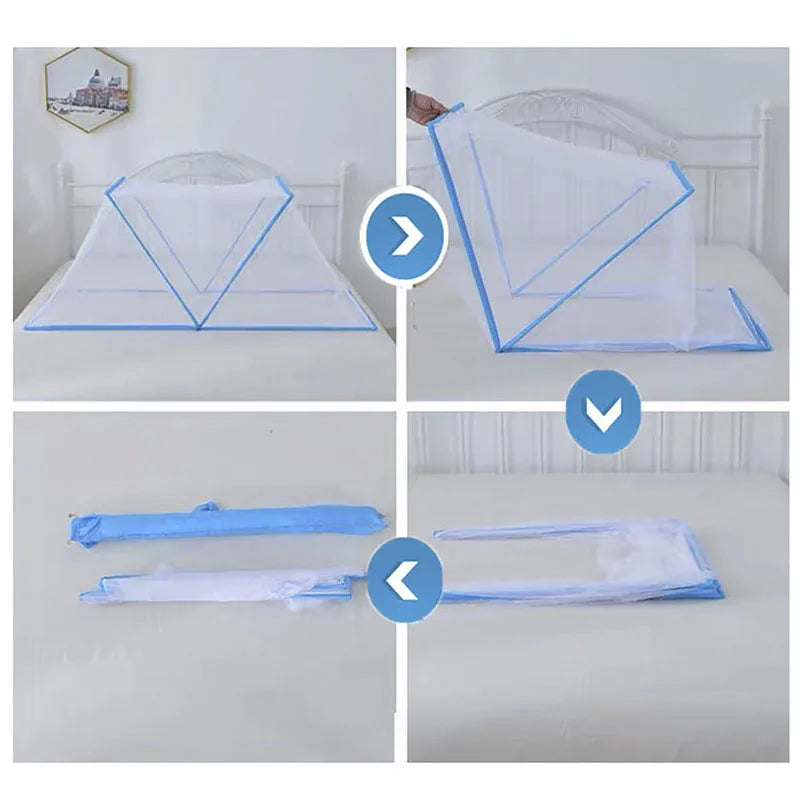folding outdoor and indoor mosquito nets