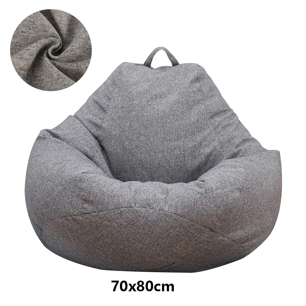 Lazy Sofas Cover Large Bean Bag Cover