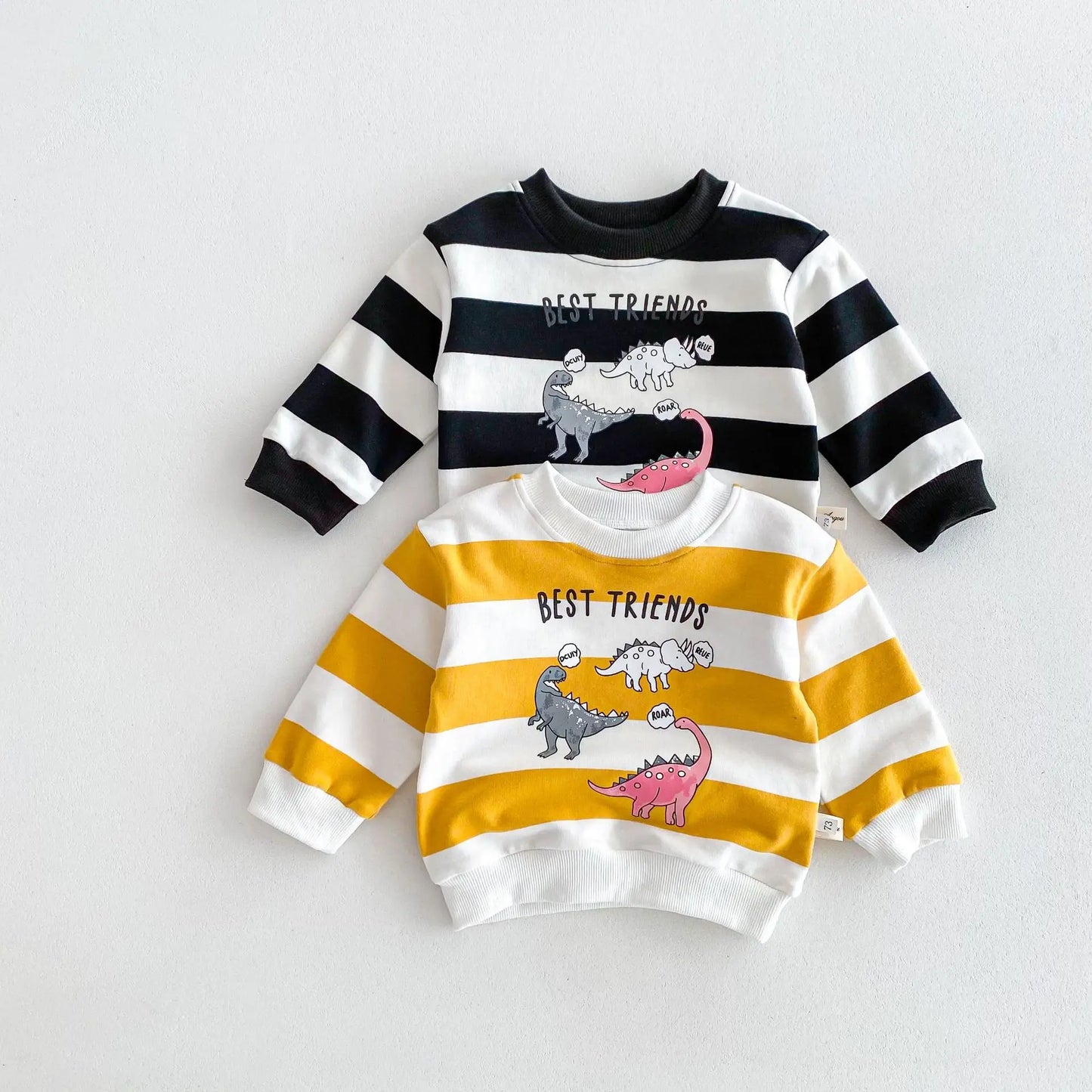 Babies cute dinosaur print hoodie