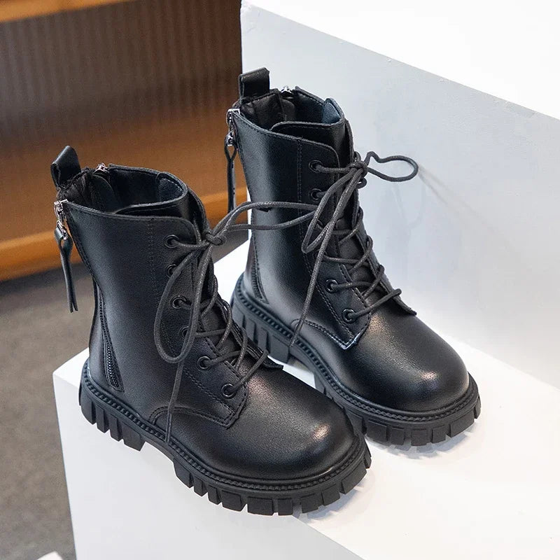 Fashion Warm Double Zipper Anti-skid Boots