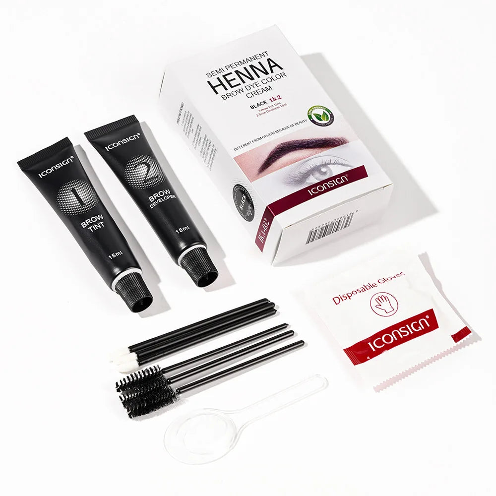 Eyelash Eyebrow Tint Permanent Dye Kit