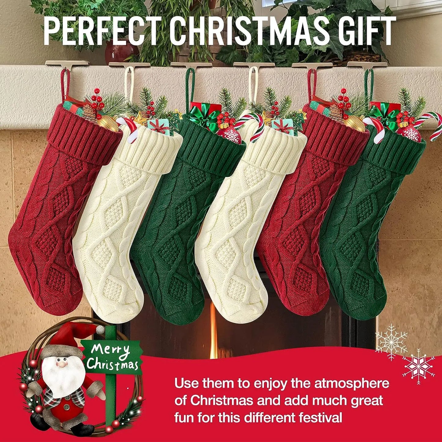 Christmas Stockings For Kids Large Size