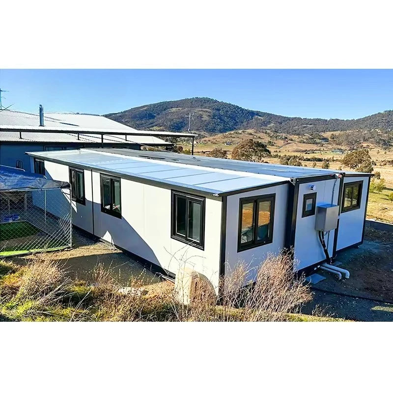 Tiny House Home 2 3 Bedrooms Folding Expandable Sun Room Homestay Sheds Storage Prefabricated Container House Mobile 20ft 40ft