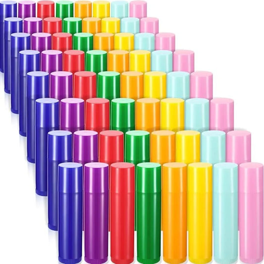Plastic Empty Lip Balm Containers