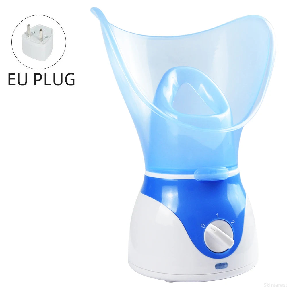 50ML Facial Steamer Nose Steamer Hot Sprayer Face Humidifier Skin Moisturizing Pores Cleansing Skin Deep Hydration Control Oil