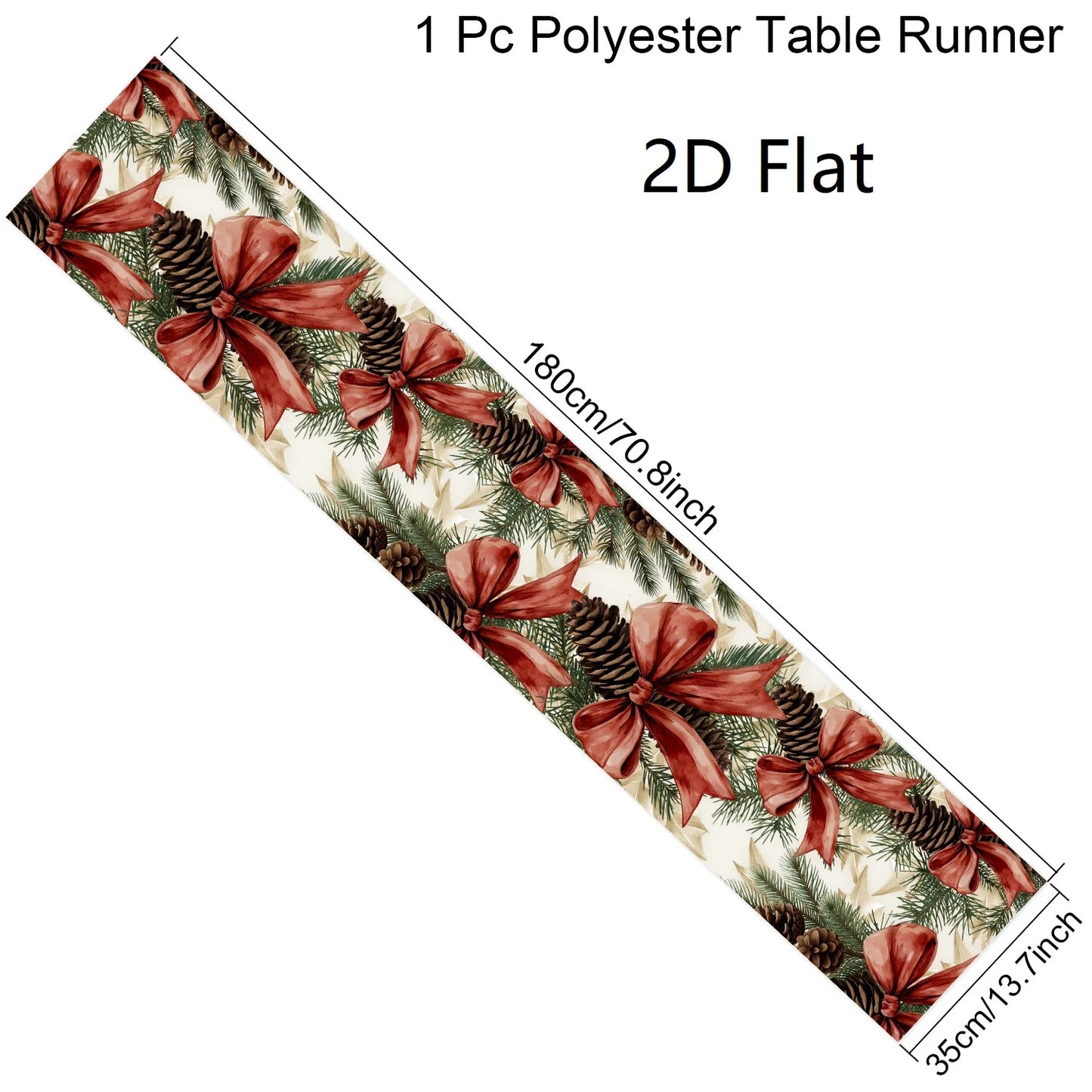 Christmas Nutcracker Table Runner Decor