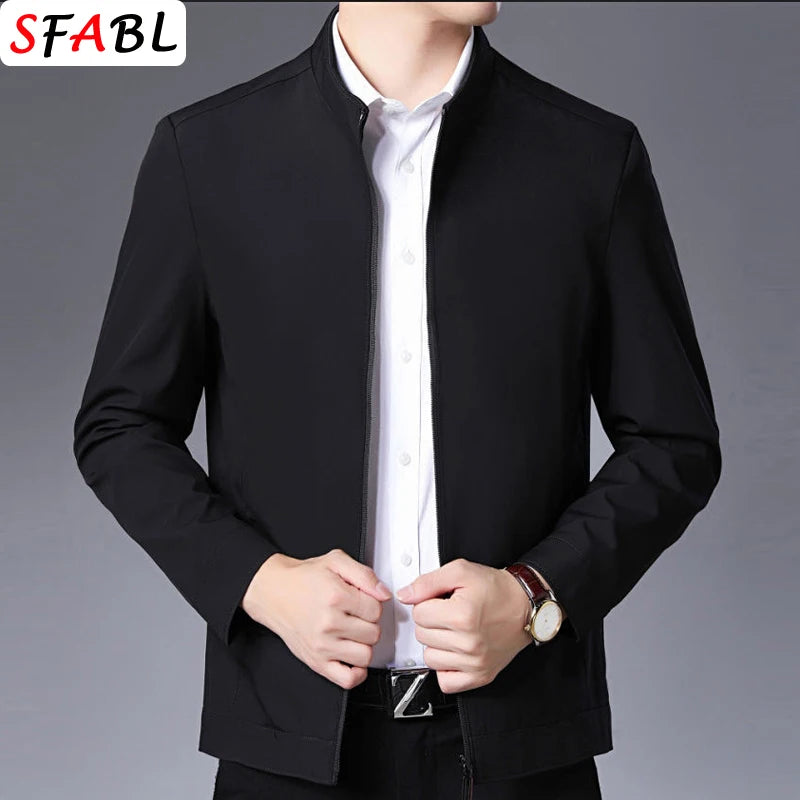 Casual Luxury Full Zip Up Jackets