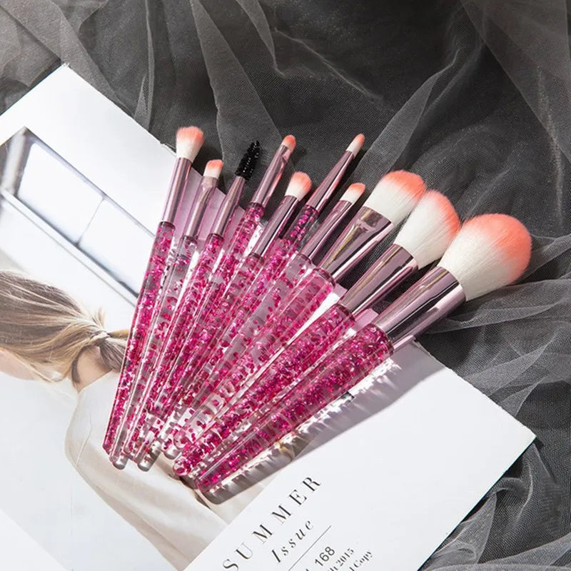 10PCS Makeup Brush Set