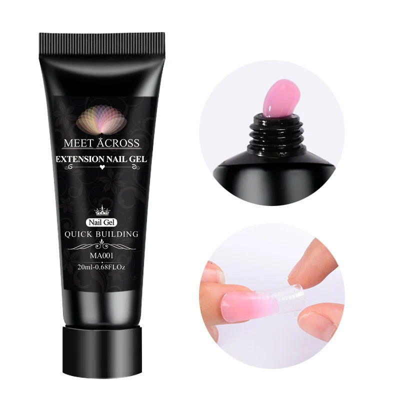 Extension Nail Gel Polish Set