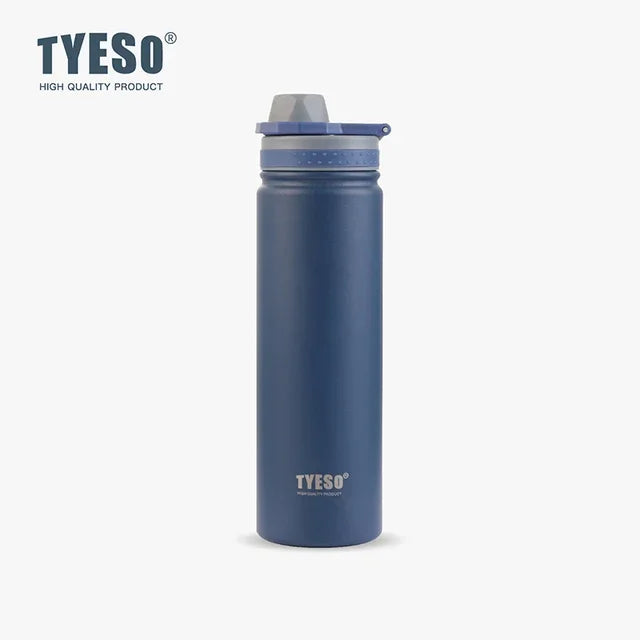 Tyeso 530/750ML Thermos Bottle Stainless Steel Flask Travel Bottle Insulated Hot Cold Water Sport Thermal Cup Mug Vacuum Cup