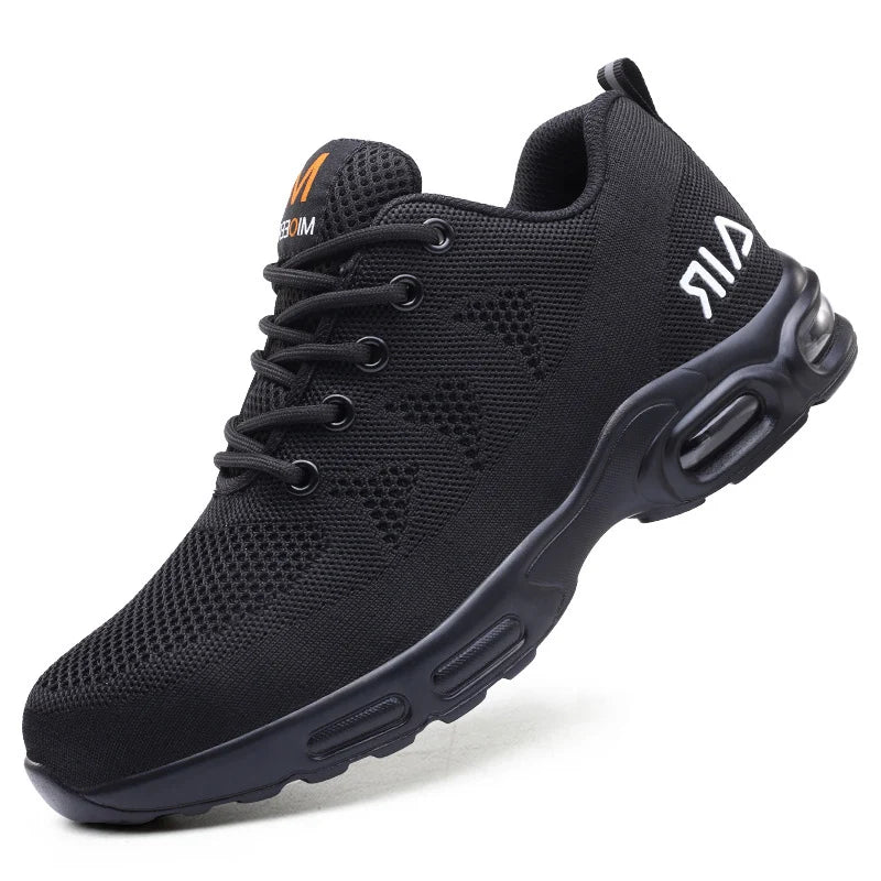 Men Indestructible Lightweight Non Slip Work Shoes