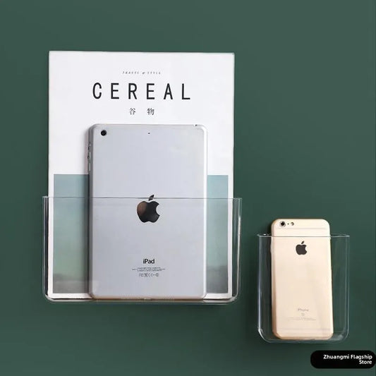 Transparent PS Wall-Mounted Storage Box