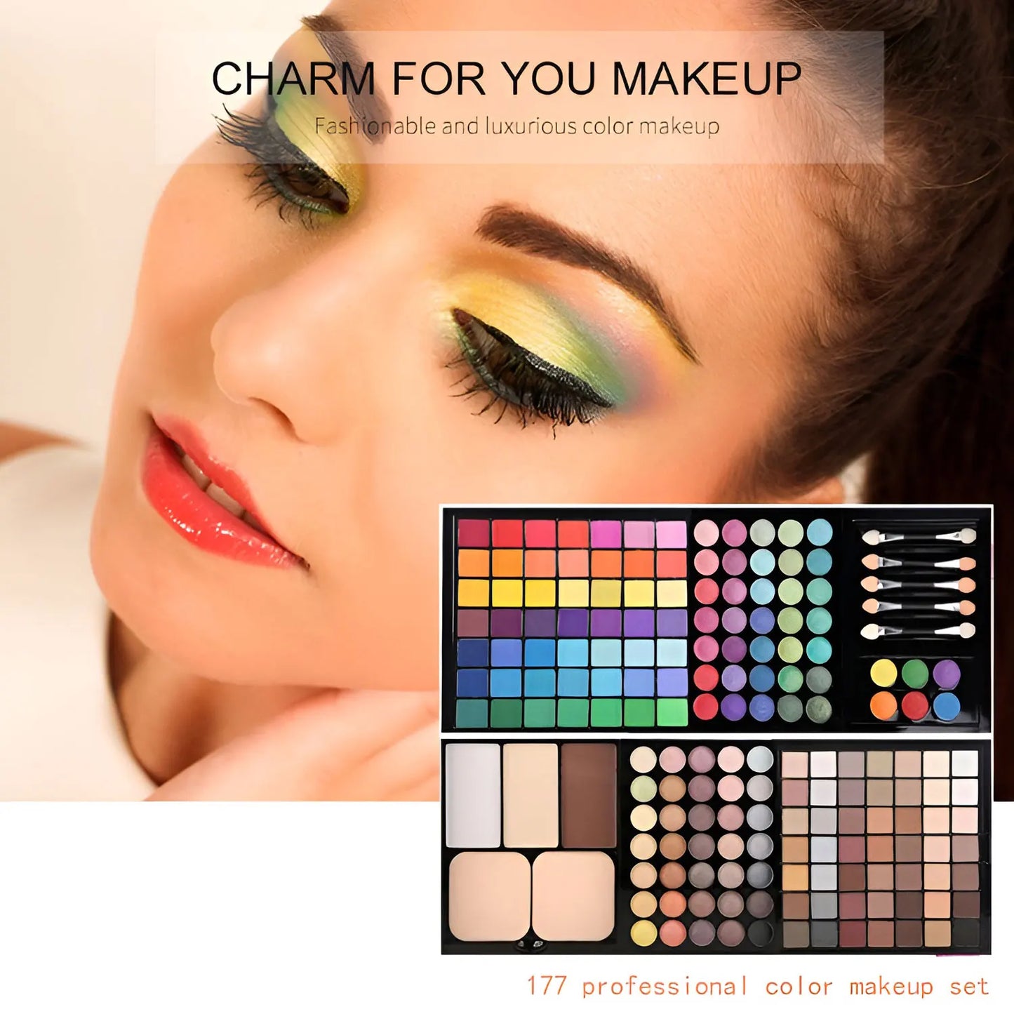 Full 177 Color Makeup Kit