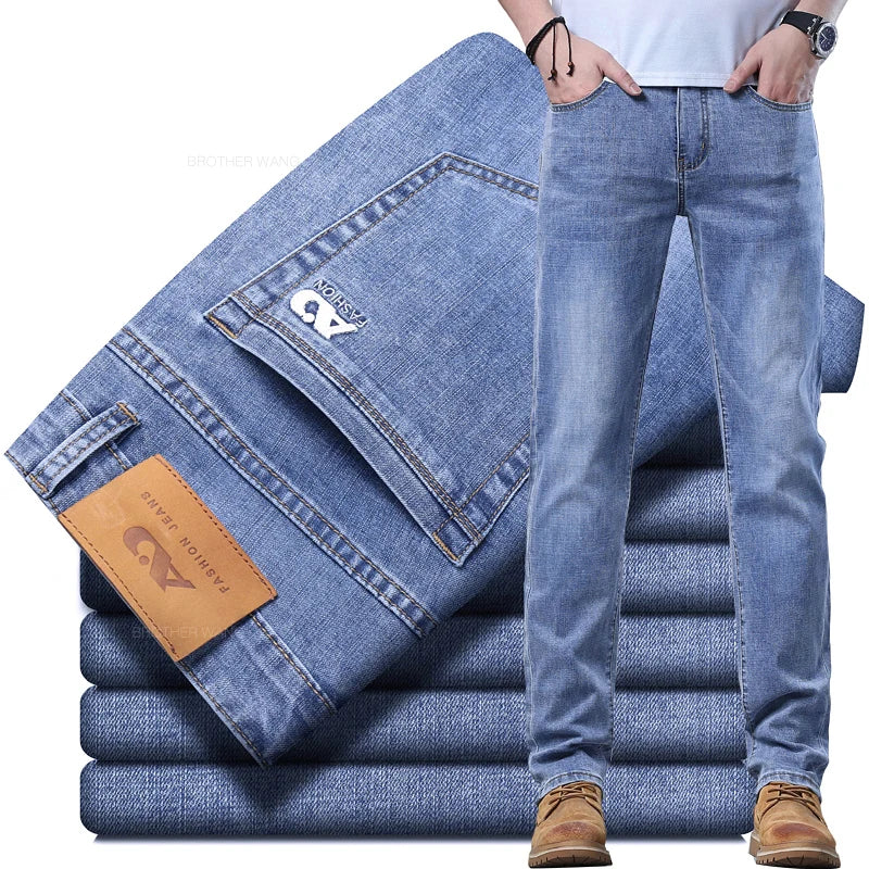 Casual Stretch Fabric Denim Pant For Men