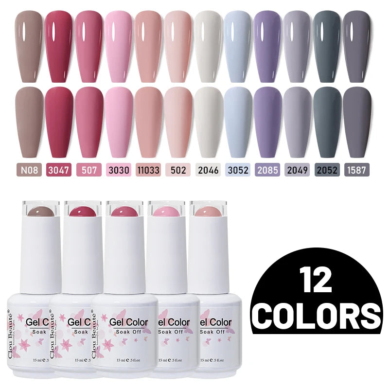 Gel Nail Polish Set