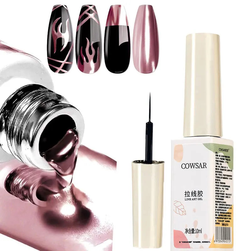 Metallic Painting Liner Gel Nail Polish