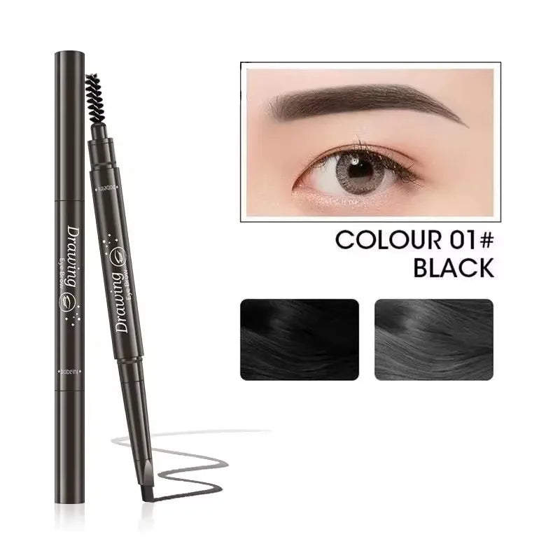 5 Color Double Ended Eyebrow Pencil