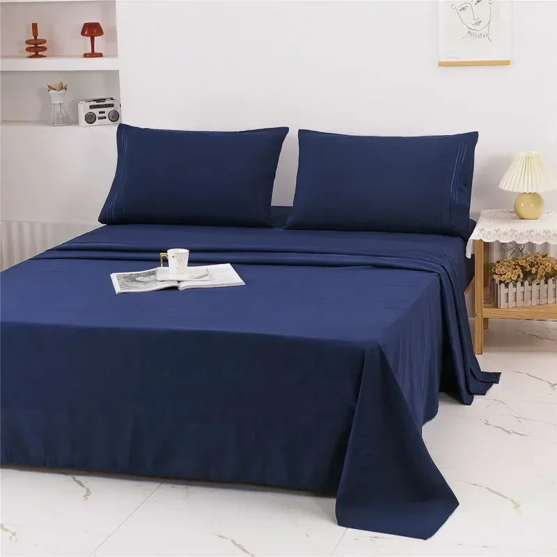 Embroidery Brushed  Bed Set