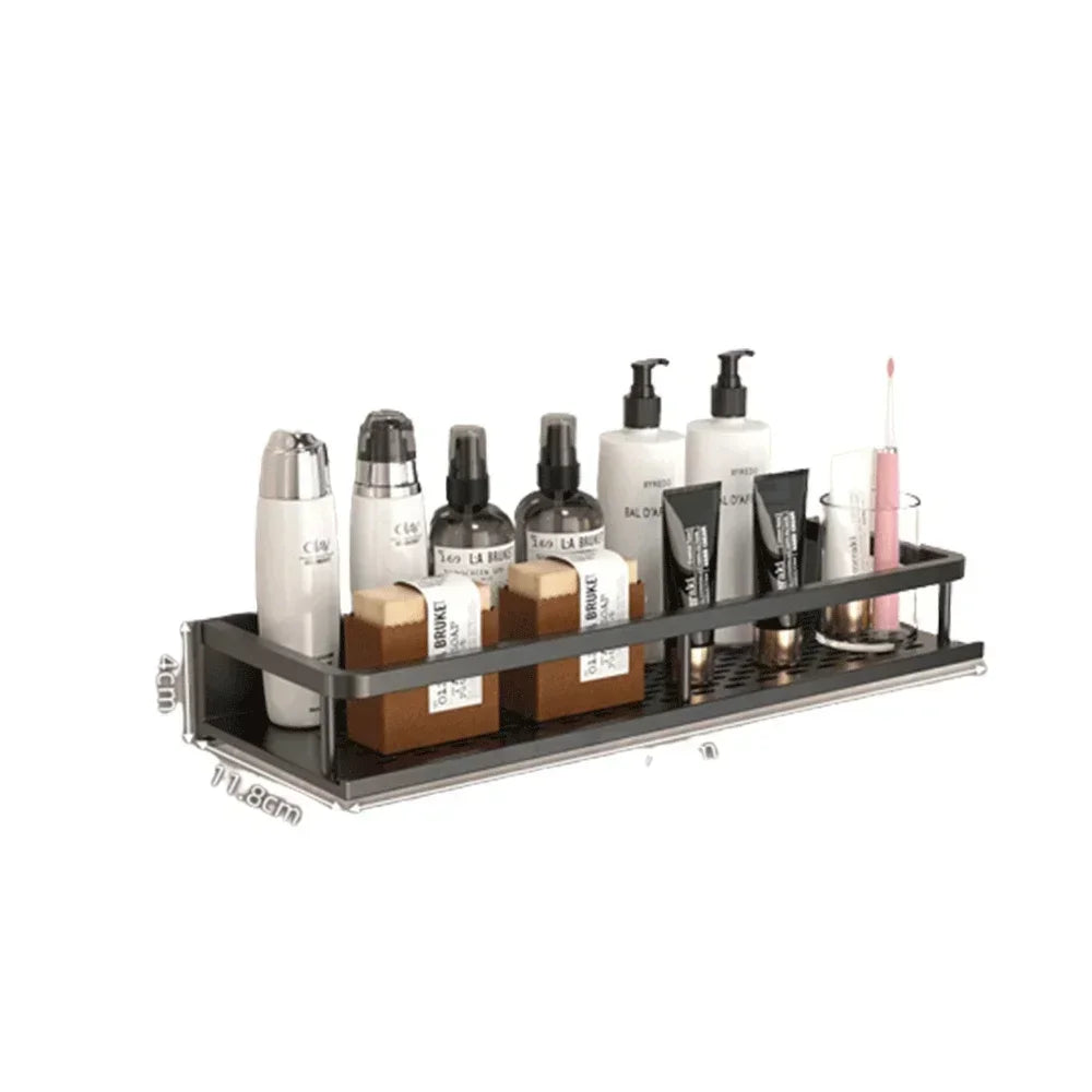 Toilet Paper Storage Shelves Without Drilling