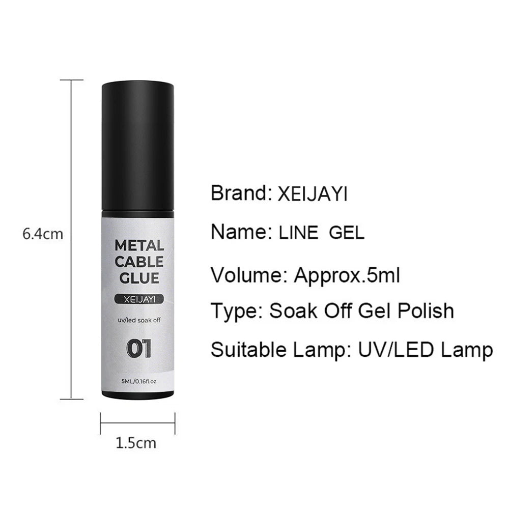 Metallic Painting Liner Gel Nail Polish