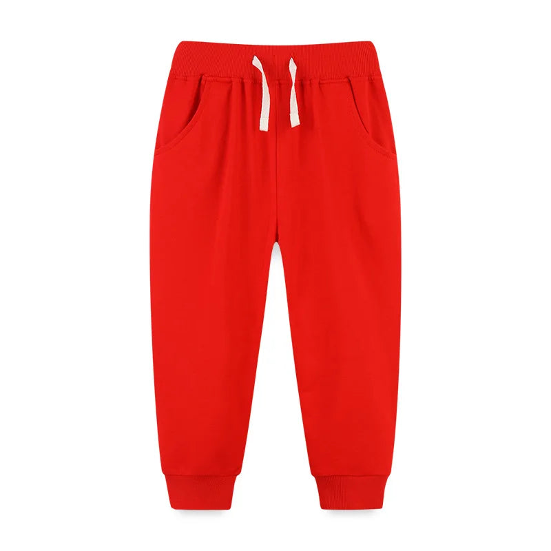 Children Bunched Feet Sport Pants